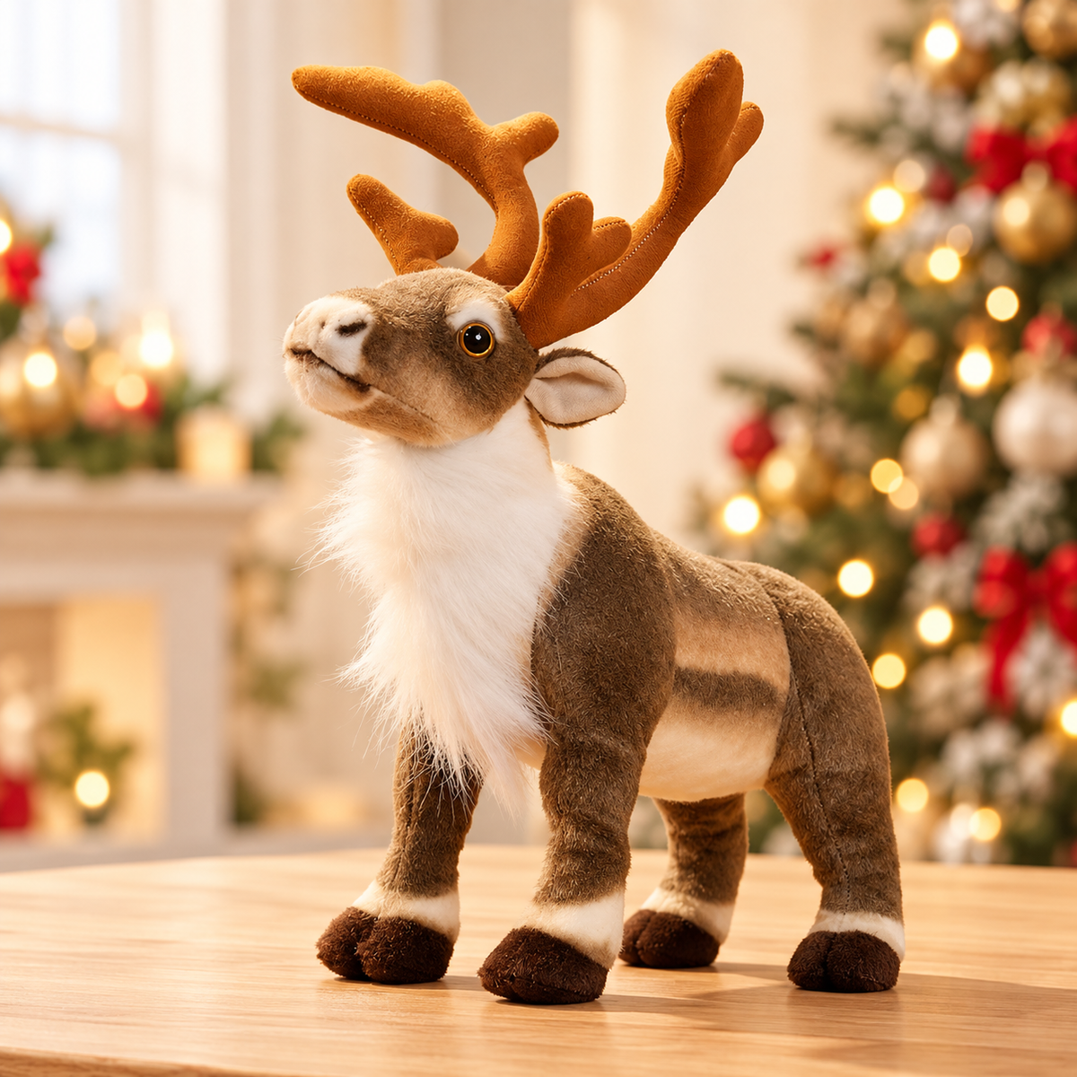 Noelle Classic reindeer plush without a scarf